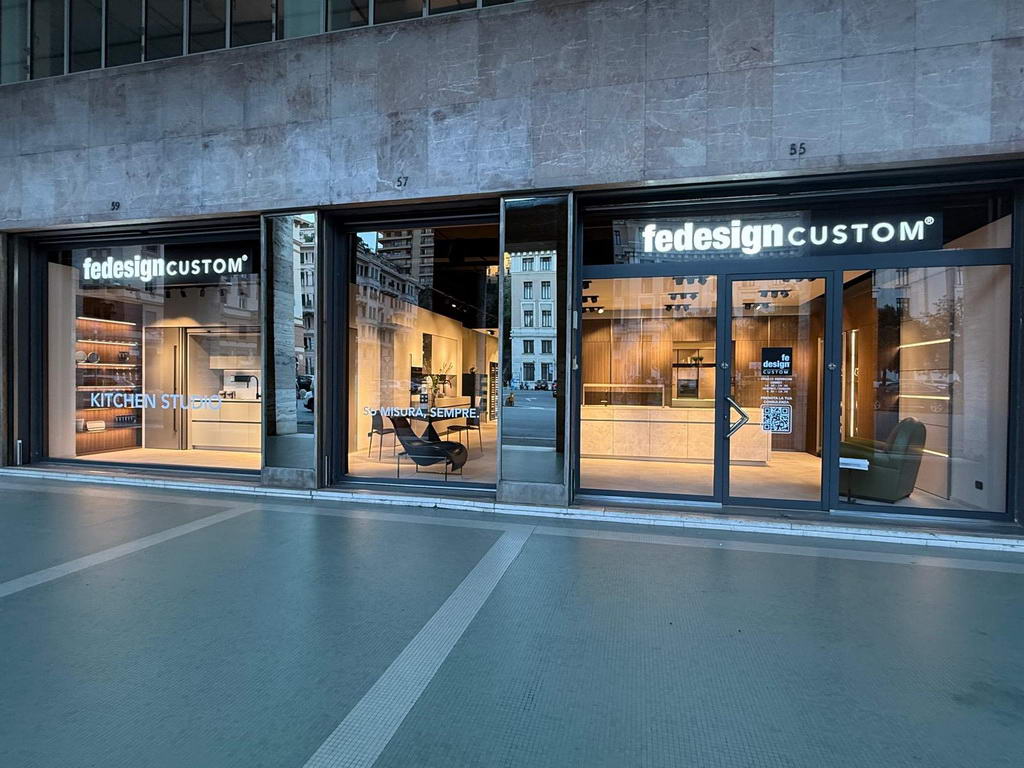 Fedesign Custom Kitchen Studio - by night - 001